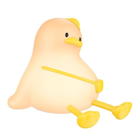 Ночник HOCO Silicone duck lamp HX16 |7h| white