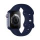 Ремінець HOCO iWatch WA15 Flexible series 8-character buckle solid color silicone strap (42/44/45/49mm) midnight blue Ремінець HOCO iWatch WA15 Flexible series 8-character buckle solid color silicone strap (42/44/45/49mm) midnight blue