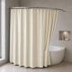 Кремовая шторка для ванной 240x180 см одномерная 5314/cream