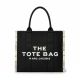 Женская сумка 6602 Marc Jacobs The Tote Bag средняя черно-белая