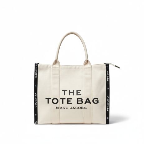 Женская сумка 6602 Marc Jacobs The Tote Bag средняя бежевая