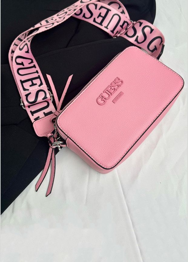 Женская сумка Guess 9991 розовая Женская сумка Guess 9991 розовая