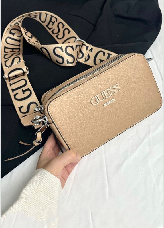 Женская сумка Guess 9991 бежевая Женская сумка Guess 9991 бежевая