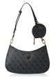 Женская сумка Guess 016 багет серая Женская сумка Guess 016 багет серая