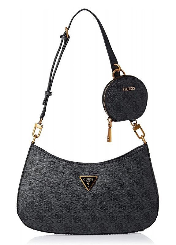 Женская сумка Guess 016 багет серая Женская сумка Guess 016 багет серая