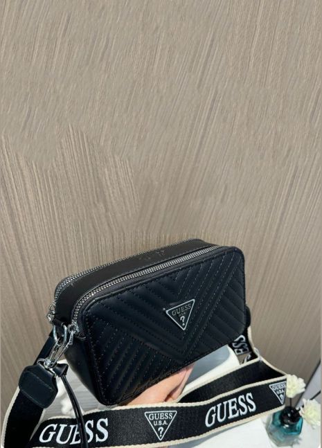 Женская сумка Guess 5510 кросс-боди черная