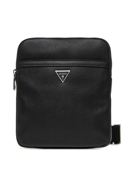Мужская сумка мессенджер Guess черная