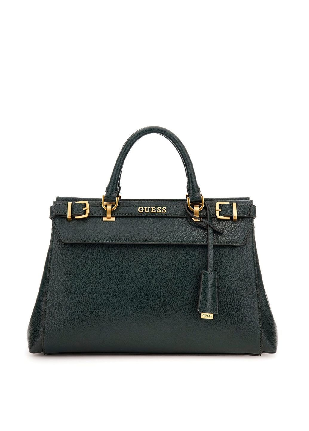 Женская сумка 089 Guess с двумя ручками зеленая Женская сумка 089 Guess с двумя ручками зеленая
