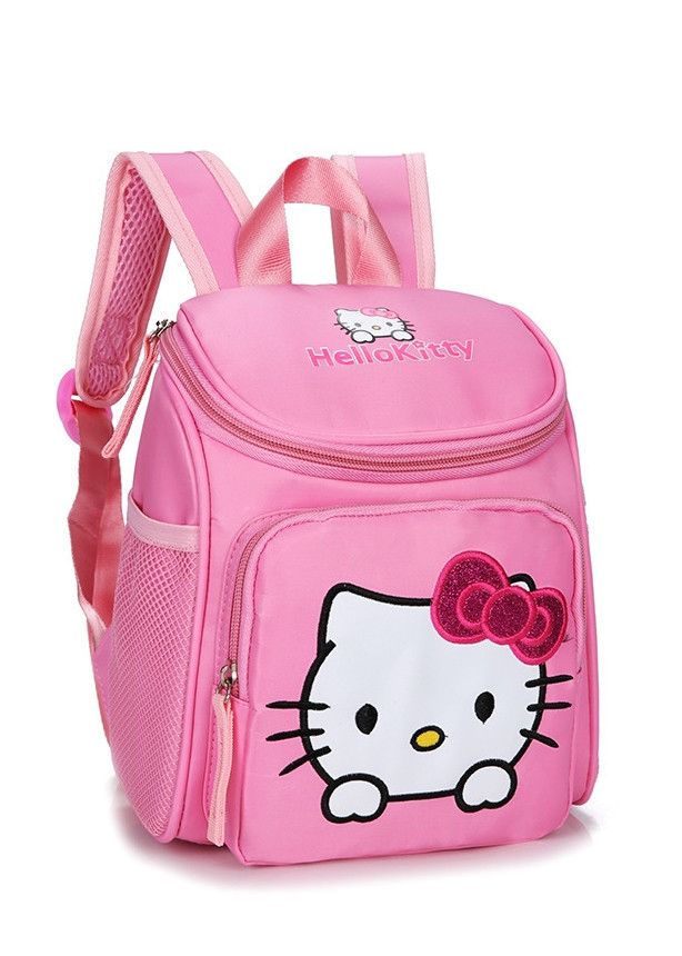 Рюкзак маленький детский на 3-4 года девочке Hello Kitty розовый Рюкзак маленький детский на 3-4 года девочке Hello Kitty розовый