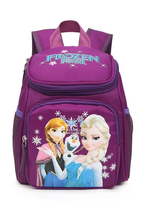 Рюкзак маленький детский на 3-4 года девочке Frozen фиолетовый Рюкзак маленький детский на 3-4 года девочке Frozen фиолетовый
