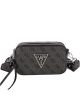 Женская сумка Guess V426 прямоугольная кросс-боди серая