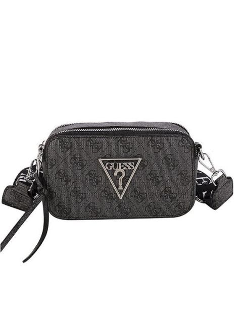 Женская сумка Guess V426 прямоугольная кросс-боди серая