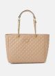 Женская сумка Guess шопер бежевая Женская сумка Guess шопер бежевая