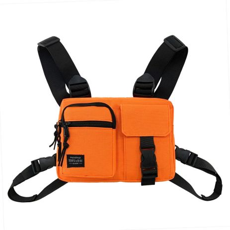 Нагрудная сумка 5008 TOYU BAG оранжевая