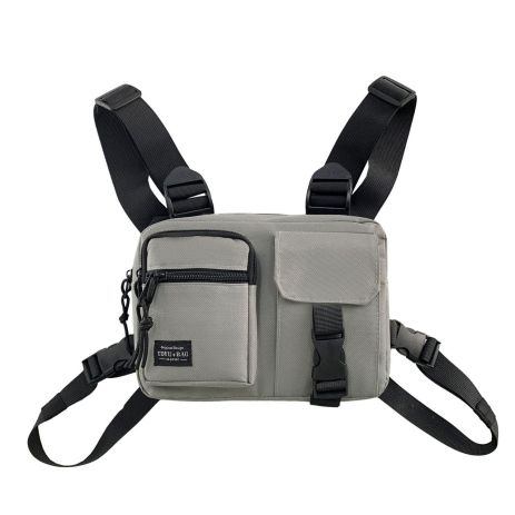 Нагрудная сумка 5008 TOYU BAG серая Нагрудная сумка 5008 TOYU BAG серая