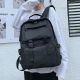 Рюкзак мужской женский детский школьный портфель черный Рюкзак мужской женский детский школьный портфель черный