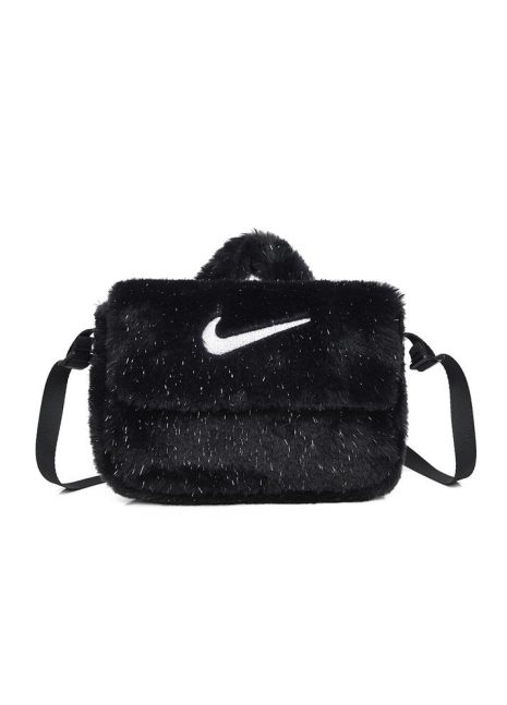 Бананка Nike меховая F264 черная