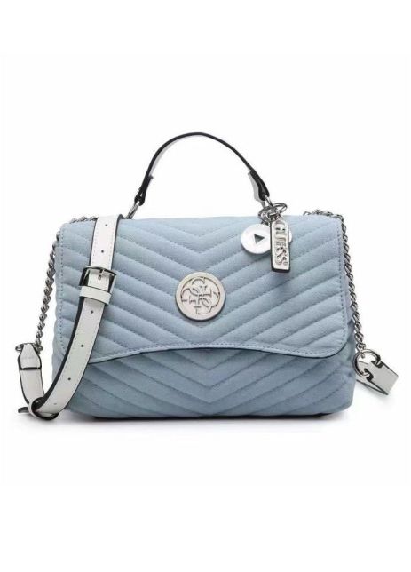Женская сумка Guess 004 кросс-боди голубая Женская сумка Guess 004 кросс-боди голубая