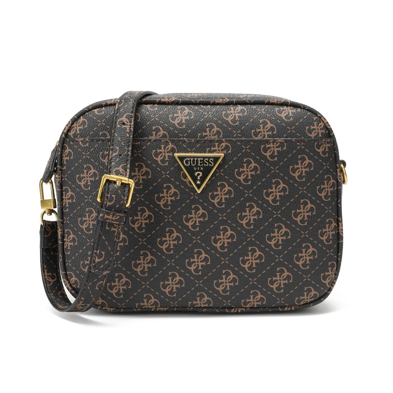 Женская сумка Guess 117 кросс-боди коричневая Женская сумка Guess 117 кросс-боди коричневая