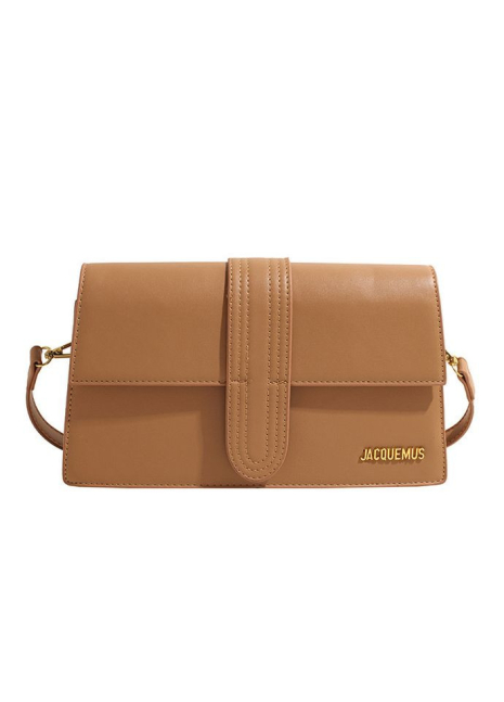 Жіноча сумка Jacquemus 1022 крос-боді бежева