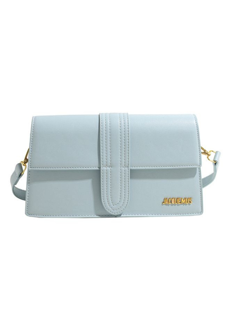 Жіноча сумка Jacquemus 1022 крос-боді блакитна