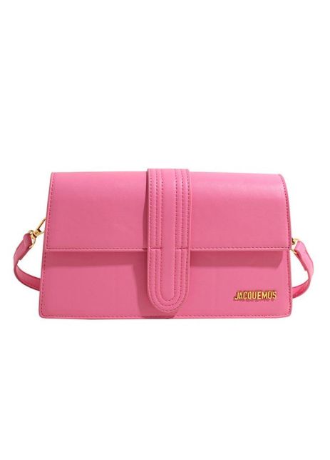 Жіноча сумка Jacquemus 1022 крос-боді рожева Жіноча сумка Jacquemus 1022 крос-боді рожева