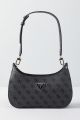 Женская сумка Guess багет серая