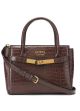 Женская сумка Guess 121 темно-коричневая рептилия Женская сумка Guess 121 темно-коричневая рептилия