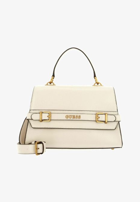 Женская сумка Guess белая молочная