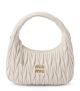 Женская сумка багет Miu miu 84-001 белая Женская сумка багет Miu miu 84-001 белая
