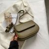 Жіноча сумка 8575 крос-боді зелена оливкова
