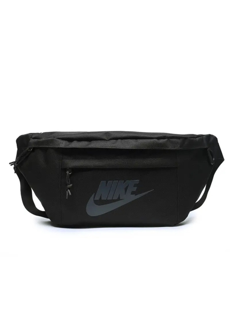 Бананка большая Nike Tech Hip Pack найк поясная сумка черная серое лого Бананка большая Nike Tech Hip Pack найк поясная сумка черная серое лого