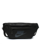 Бананка велика Nike Tech Hip Pack найк поясна сумка чорна сіре лого