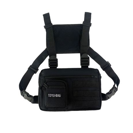 Нагрудная сумка TOYU BAG 6065 черная