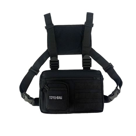 Нагрудная сумка TOYU BAG 6065 черная