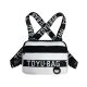 Нагрудная сумка TOYU BAG 6021 белая серая