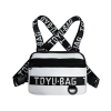 Нагрудна сумка TOYU BAG 6021 біла сіра Нагрудна сумка TOYU BAG 6021 біла сіра