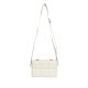 Сумка прямокутна FILWHITE BAG 5506 крос-боді тренд квадратна через плече шоколадка біла Сумка прямокутна FILWHITE BAG 5506 крос-боді тренд квадратна через плече шоколадка біла