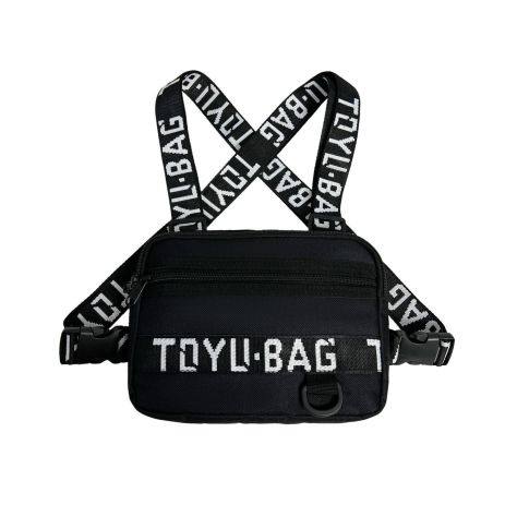 Нагрудная сумка TOYU BAG 6021 черная Нагрудная сумка TOYU BAG 6021 черная
