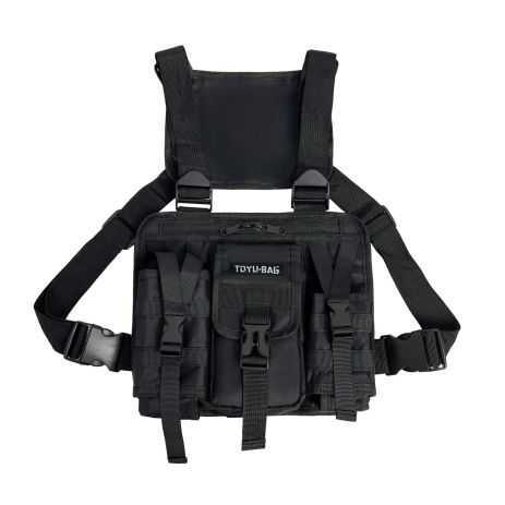 Нагрудная сумка TOYU BAG 6025 черная Нагрудная сумка TOYU BAG 6025 черная