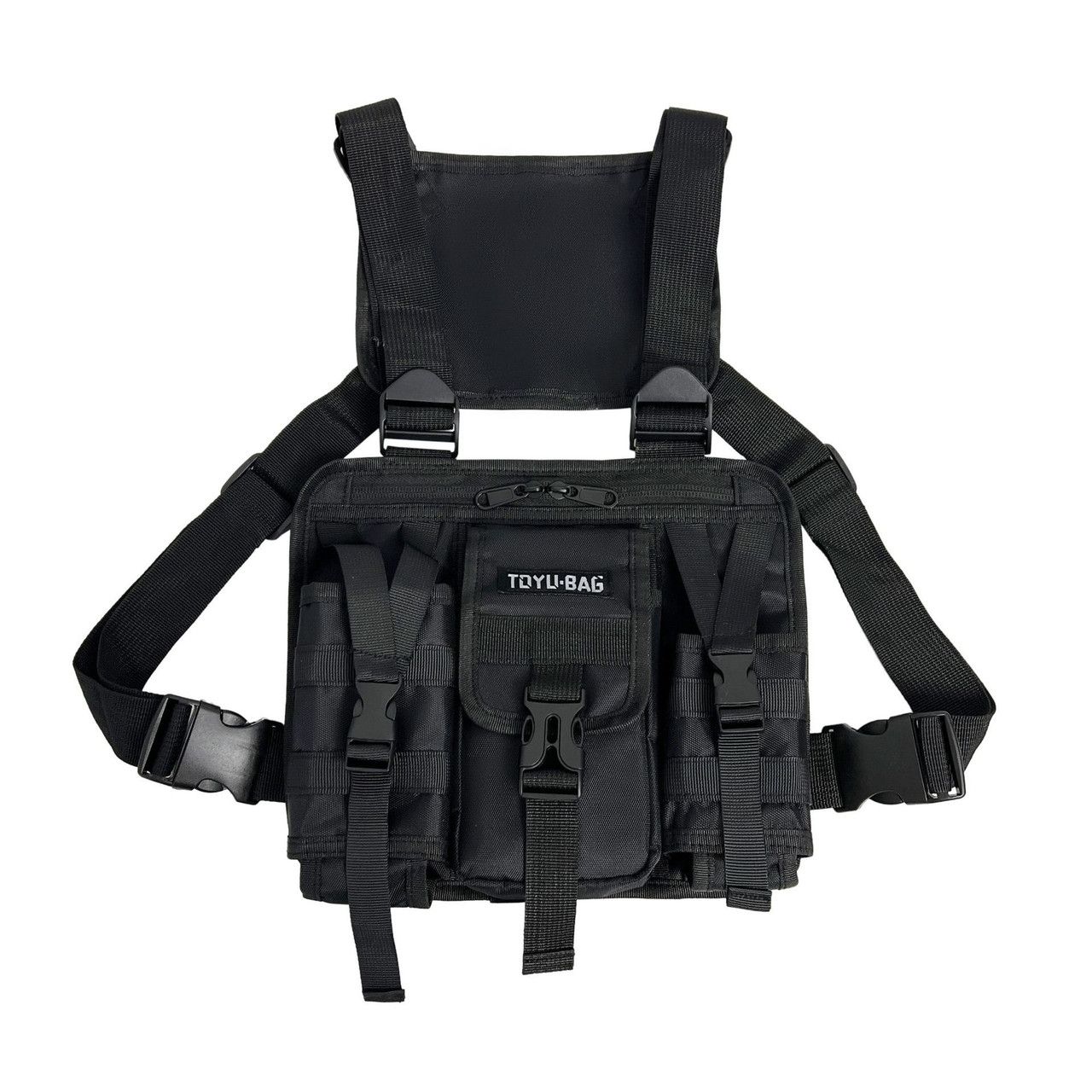 Нагрудная сумка TOYU BAG 6025 черная Нагрудная сумка TOYU BAG 6025 черная