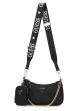 Женская сумка Guess хобо багет кросс-боди с кошельком черная Женская сумка Guess хобо багет кросс-боди с кошельком черная
