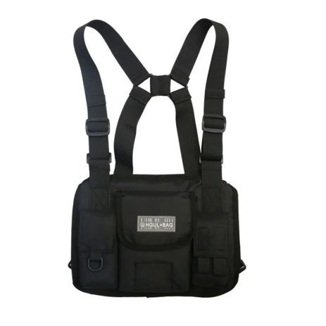 Нагрудная сумка HGUL+BAG 0724 черная