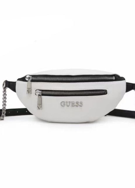 Женская бананка Guess SCARLETT GYM FANNY GS20925 поясная сумка белая