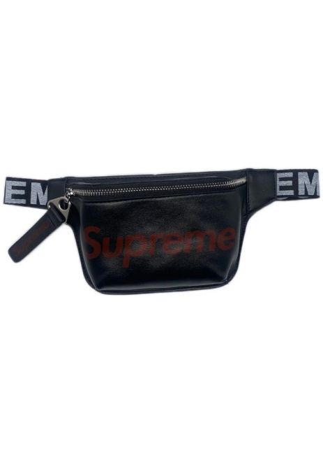 Бананка SUPREME поясная сумка суприм черная