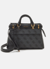 Жіноча сумка Guess 088 з двома ручками сіра