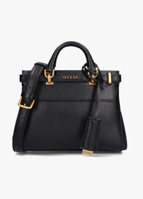 Женская сумка Guess 088 с двумя ручками черная