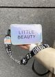 Женская голографическая сумка кросс-боди через плечо LITTLE BEAUTY серая серебряная Женская голографическая сумка кросс-боди через плечо LITTLE BEAUTY серая серебряная