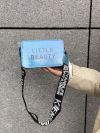 Женская голографическая сумка кросс-боди через плечо LITTLE BEAUTY голубая синяя Женская голографическая сумка кросс-боди через плечо LITTLE BEAUTY голубая синяя