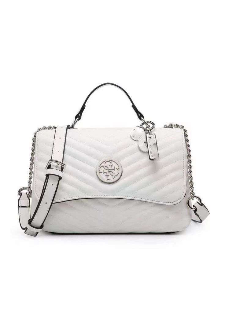 Женская сумка Guess 004 кросс-боди белая Женская сумка Guess 004 кросс-боди белая